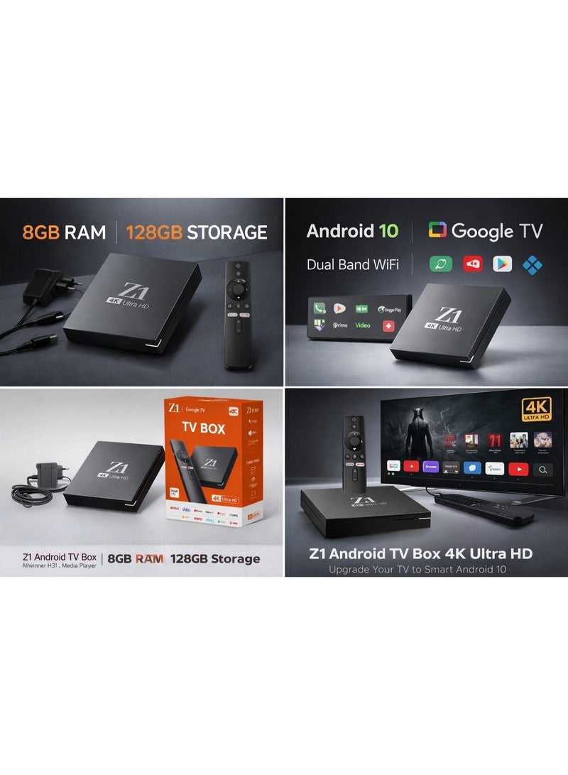Z1 Home Stream Android Box 8GB RAM/128GB  STORAGE